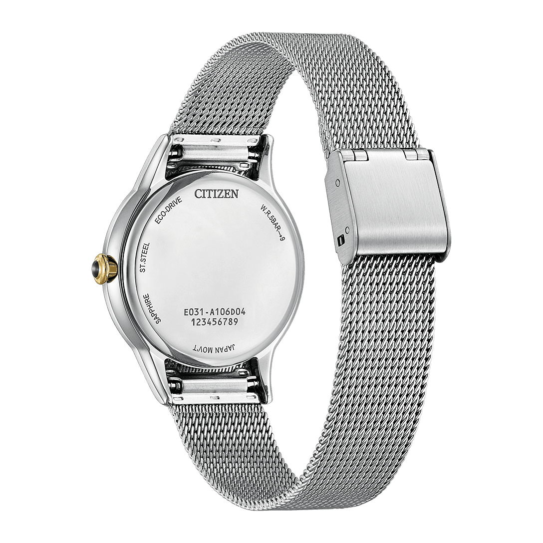 Ladies Eco-Drive Watch (EM0814-83A).