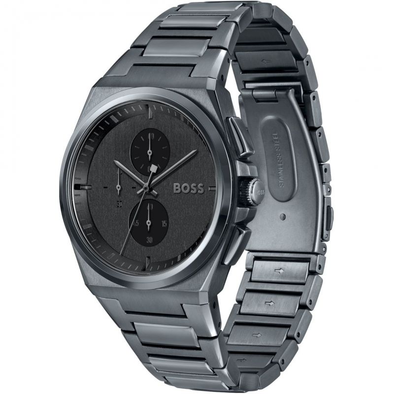 Men's Steer-Chronograph Watch (1513996).