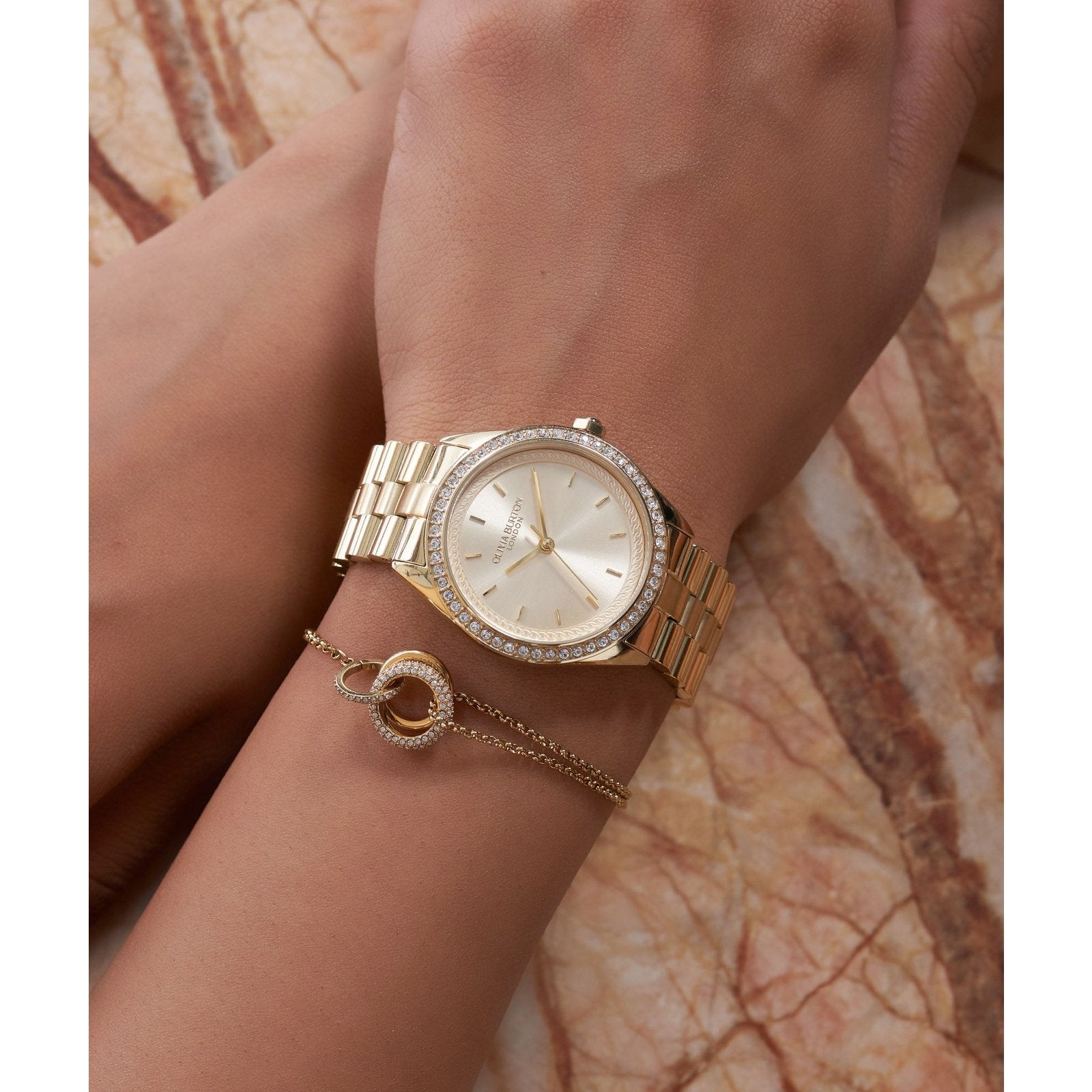 Ladies Bejewelled Watch (24000135)