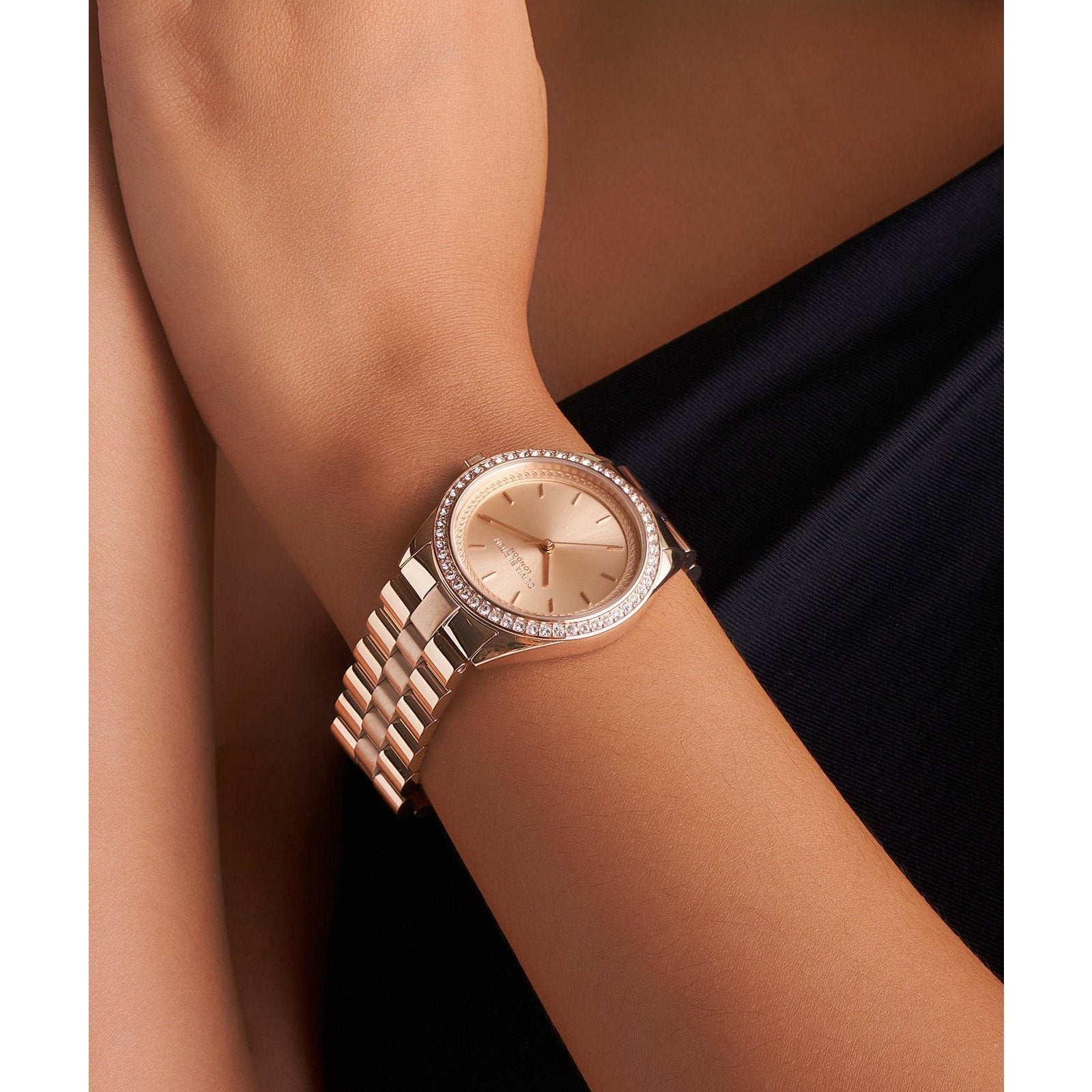 Ladies Bejewelled Watch (24000136)