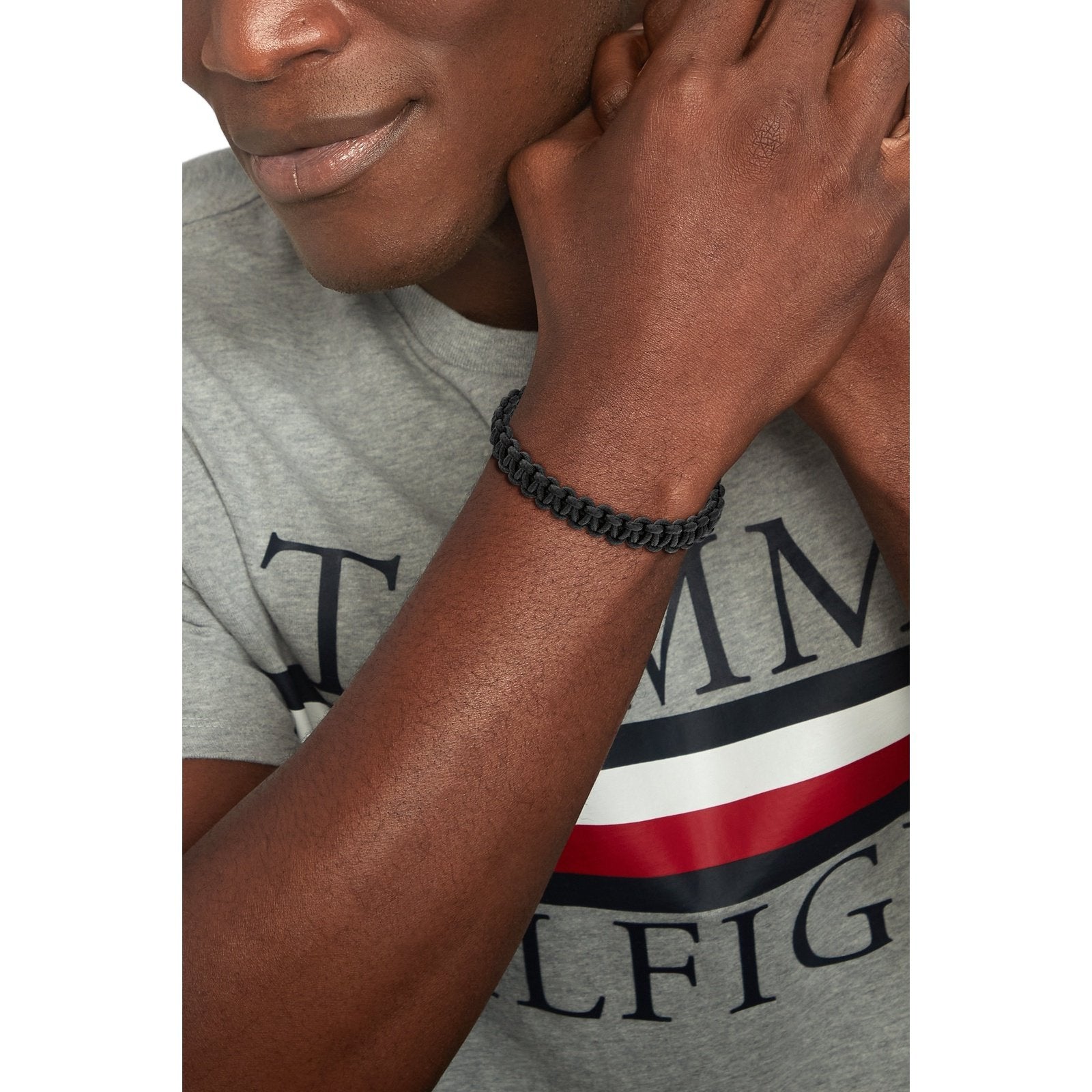 Men's Braided Textile Bracelet 2790496