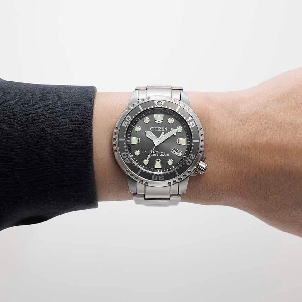 Men's Promaster Dive Eco-Drive Watch (BN0167-50H)