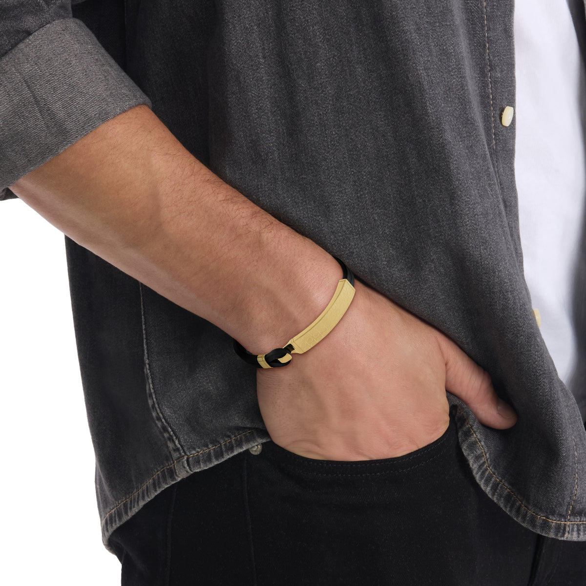 Men's CK Iconic for Him Bracelet (35000408)