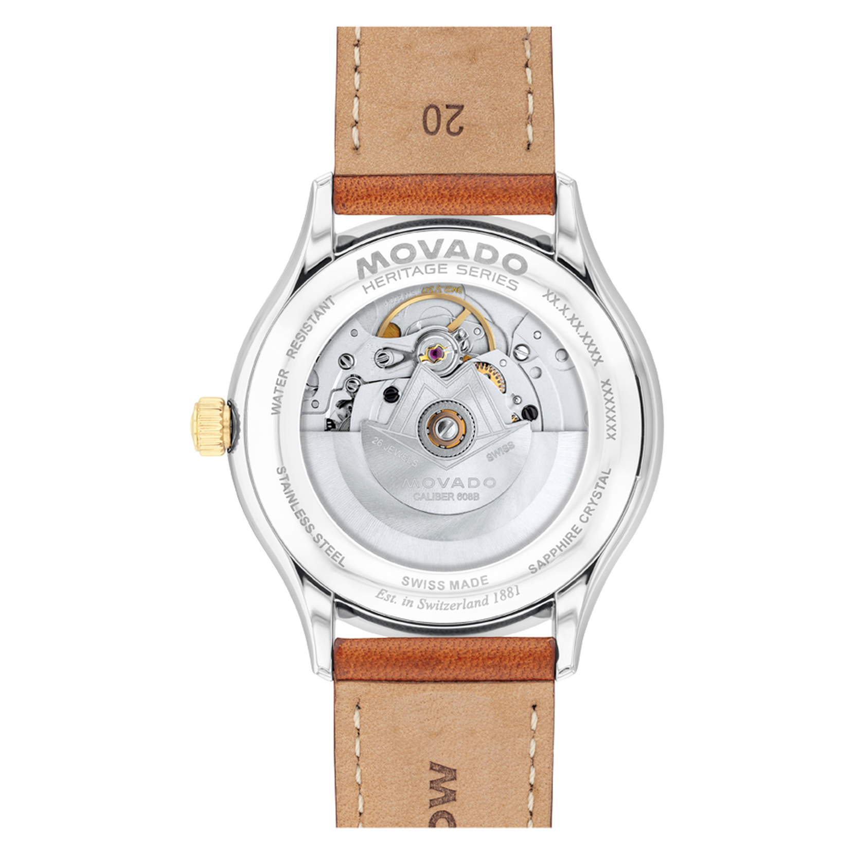 Men's Heritage Calendoplan Watch (3650229)