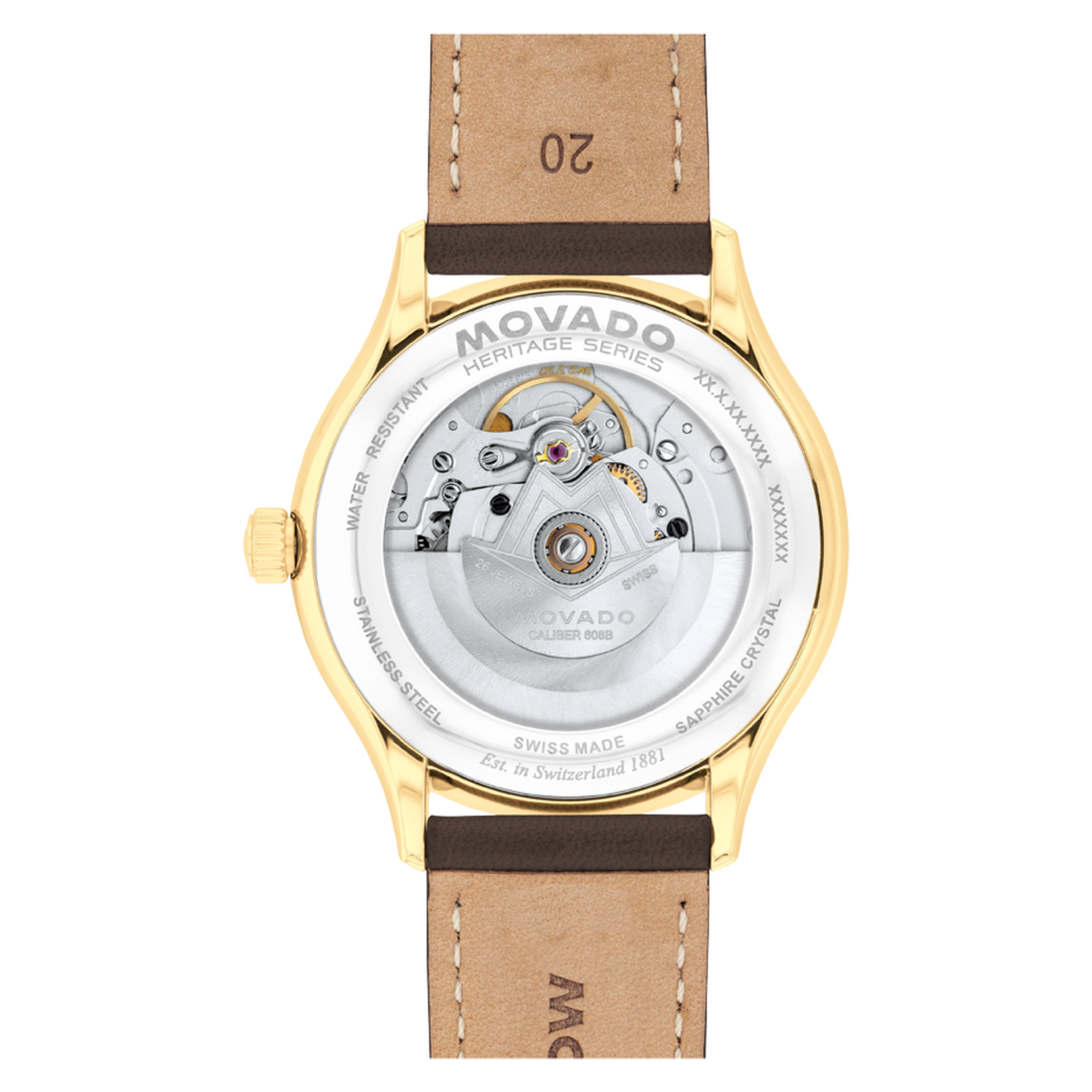 Men's Heritage Calendoplan Watch (3650230)