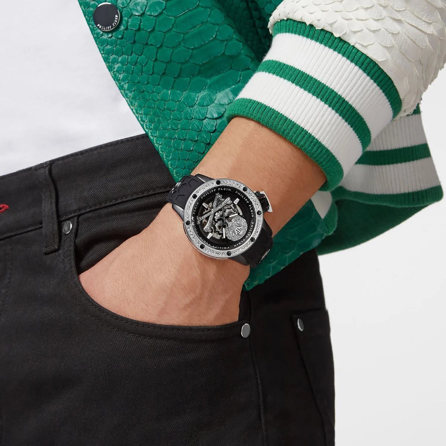 Men's Plein Rich Automatic Watch PWUAA0123 Philip Plein