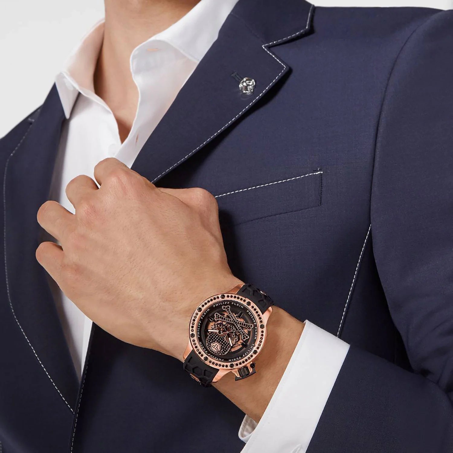 Men's Plein Rich Automatic Watch PWUAA0323 Philip Plein