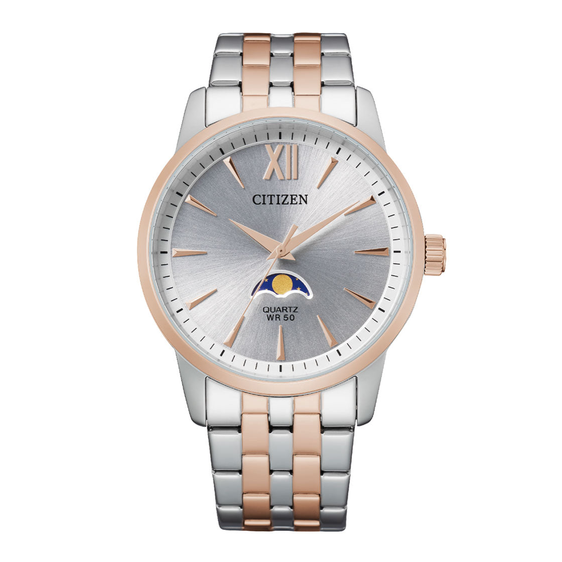 Men's Quartz Moonphase Watch (AK5006-58A).