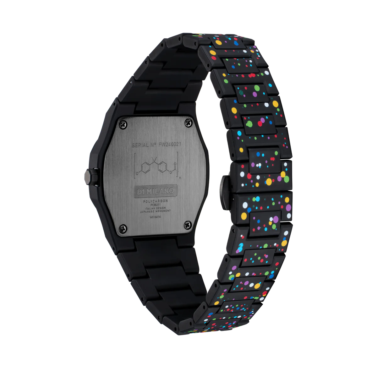 Ladies Polycarbon Dot 01 Watch (D1-PCBU11).