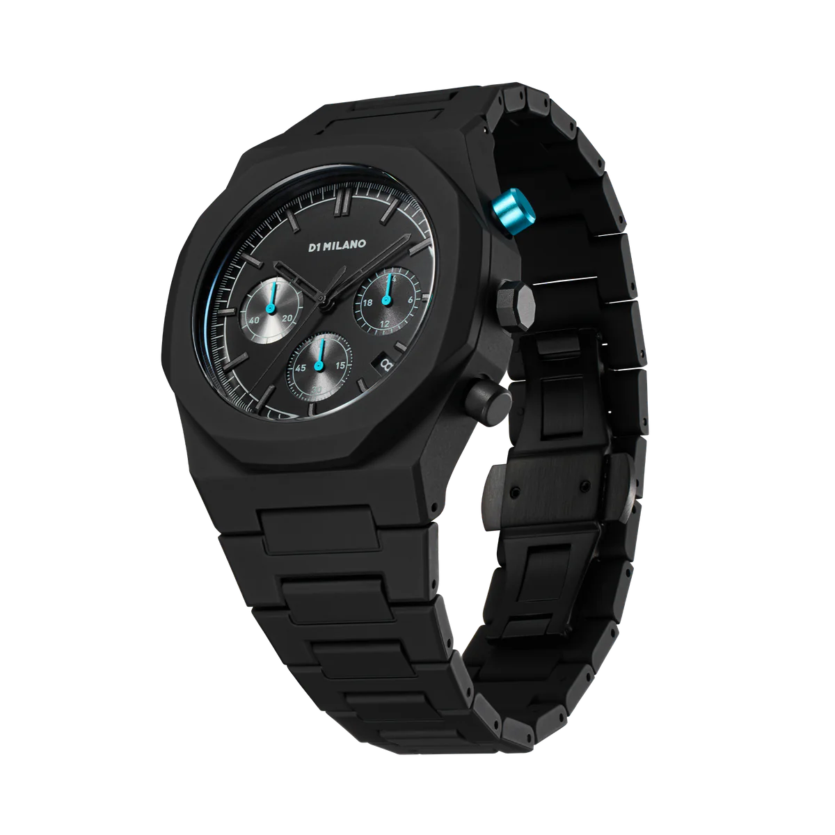 Men's Charcoal Black Watch (D1-PHBJ07)