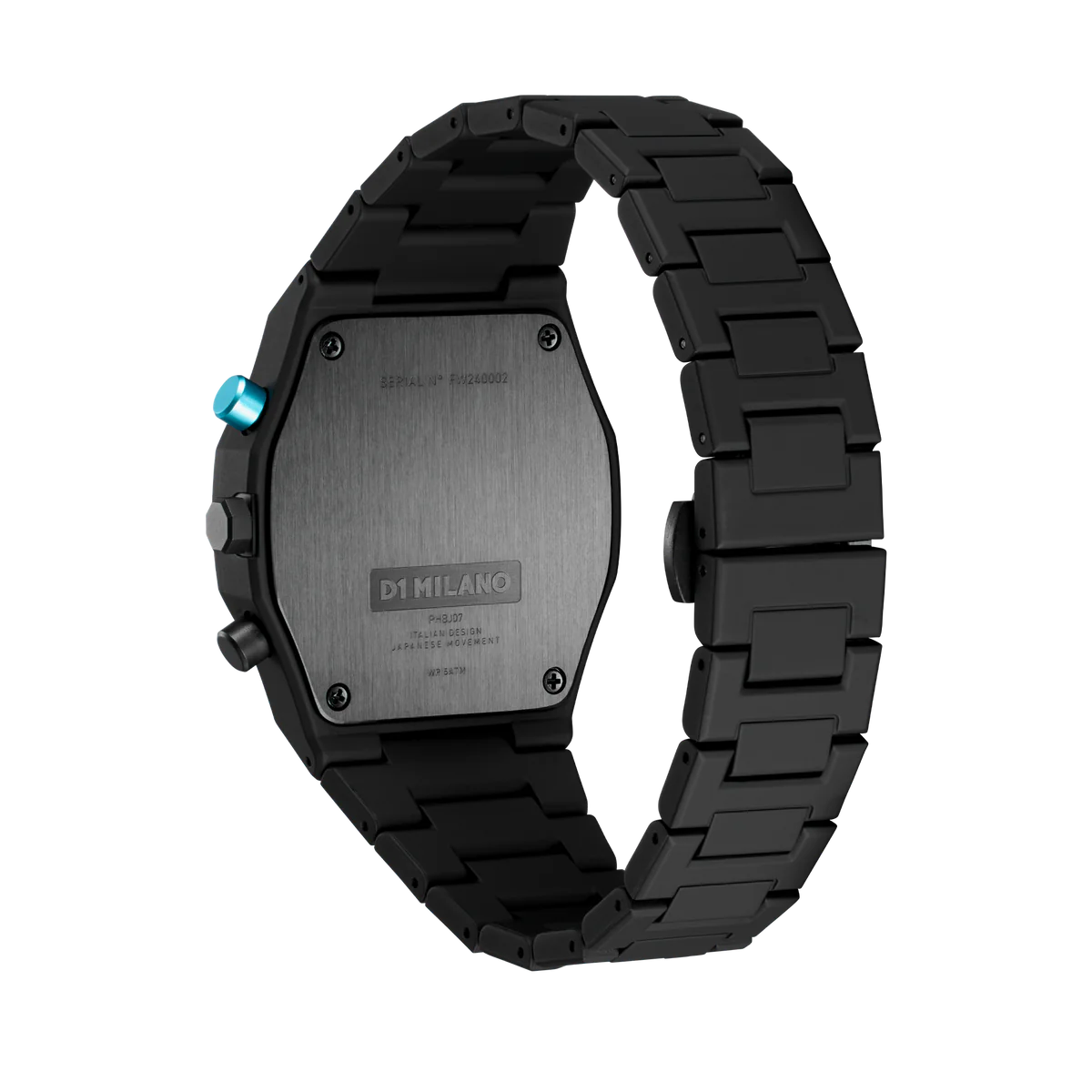 Men's Charcoal Black Watch (D1-PHBJ07)