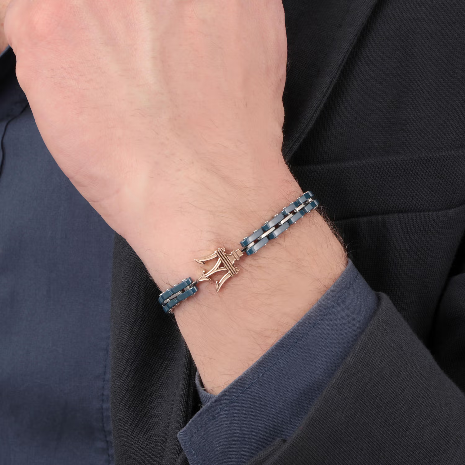 Men's Maserati Bracelet (JM219AQH14)