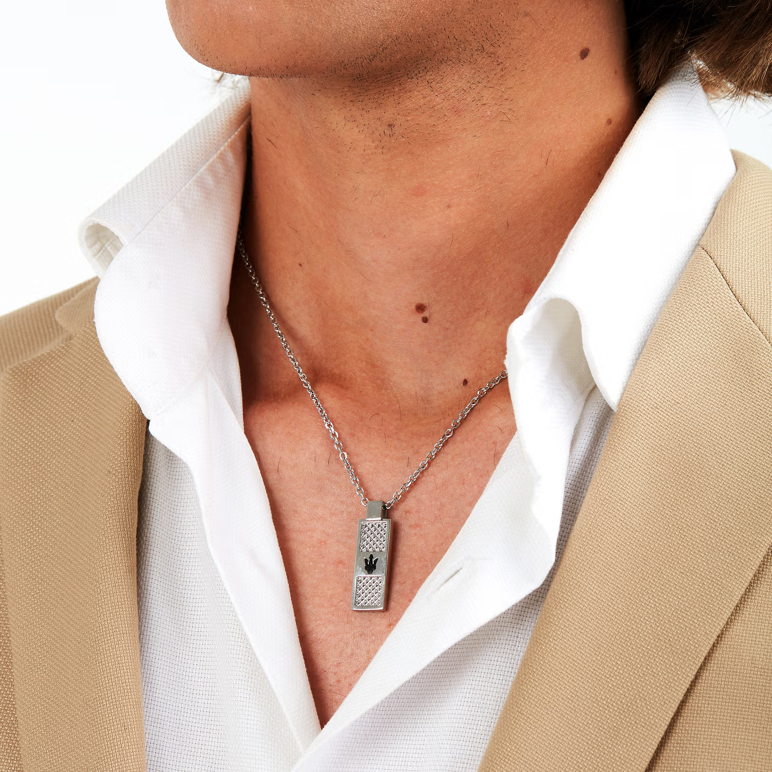 Men's Maserati Necklace (JM423AVD20)