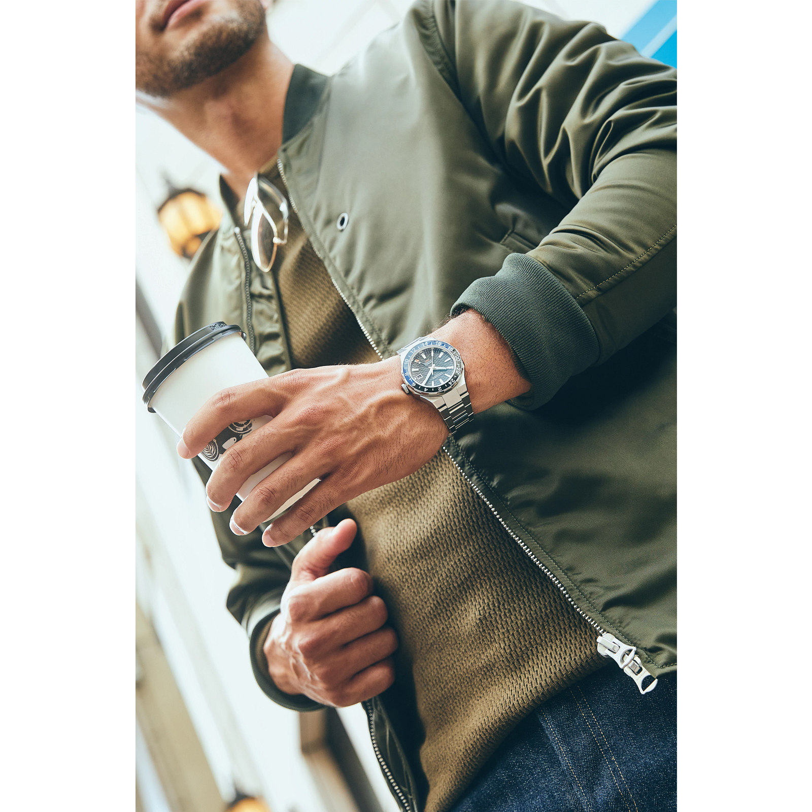 Men's Series 8 880 GMT Automatic Watch (NB6031-56E)