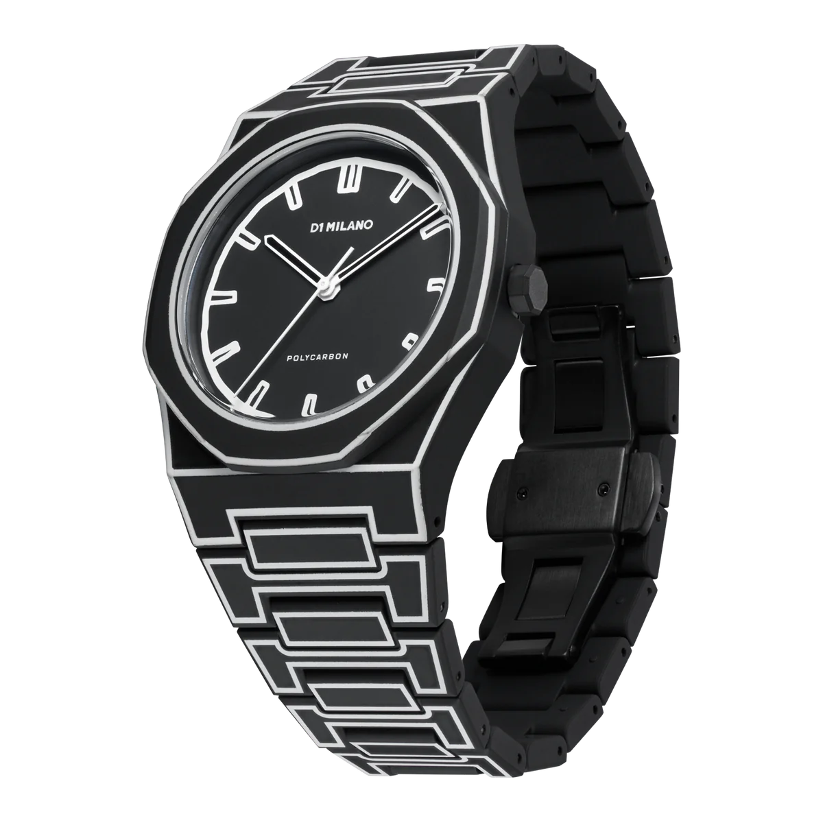 Men's Black Sketch Watch (D1-PCBJ33)