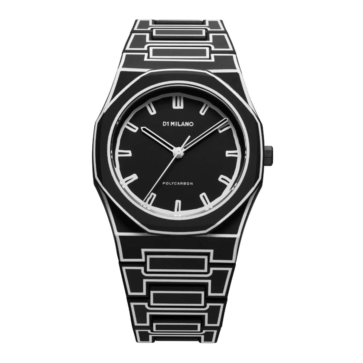 Men's Black Sketch Watch (D1-PCBJ33)