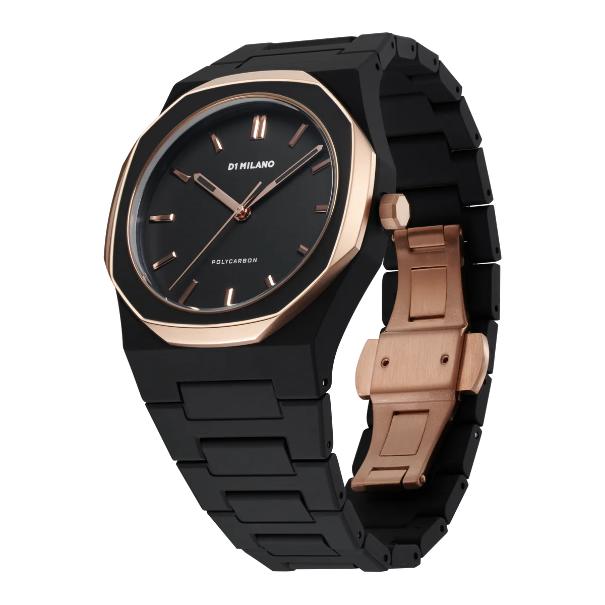 Unisex Black Enamel Watch (D1-PCBJ35)