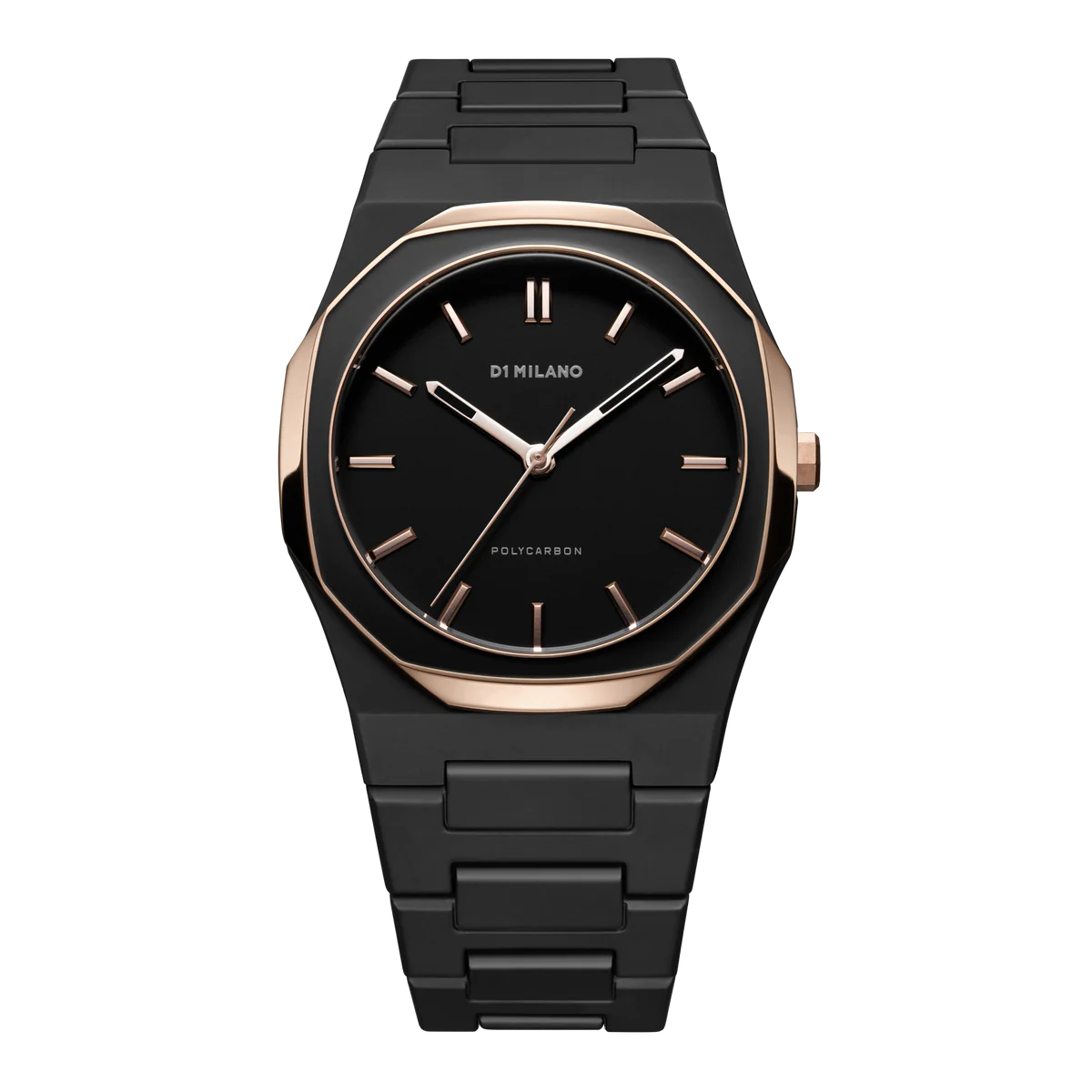 Unisex Black Enamel Watch (D1-PCBJ35)