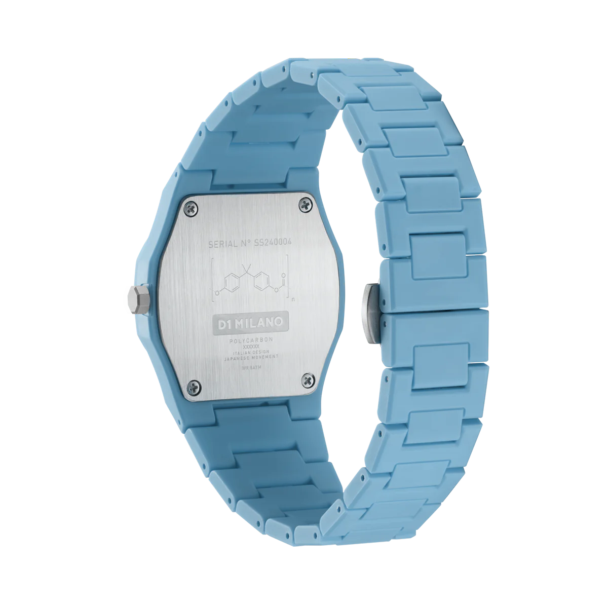 Ladies POLYCARBON POWDER BLUE Watch (D1-PCBU04).