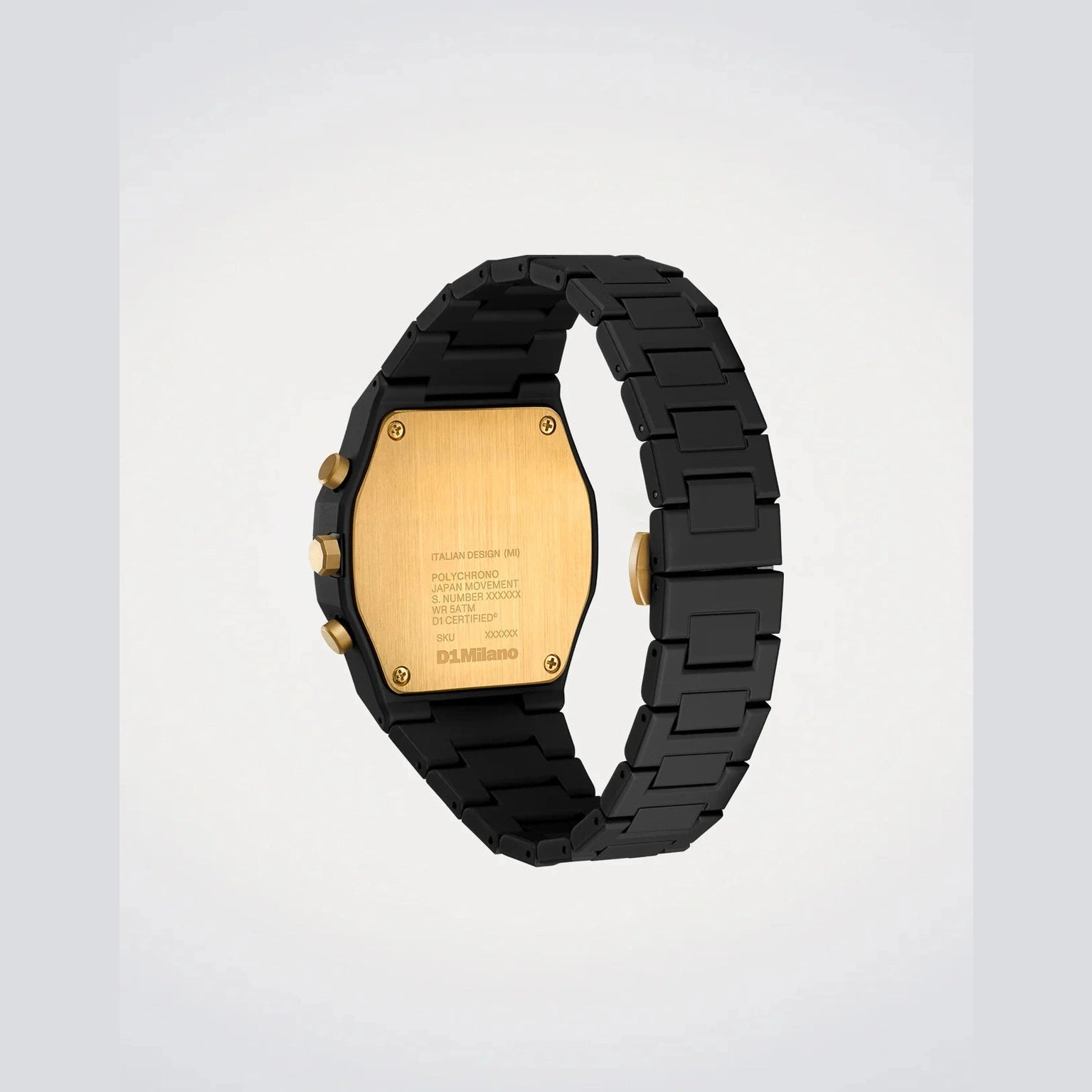 Men's Gilded Solar Watch (D1-PHBJ16)