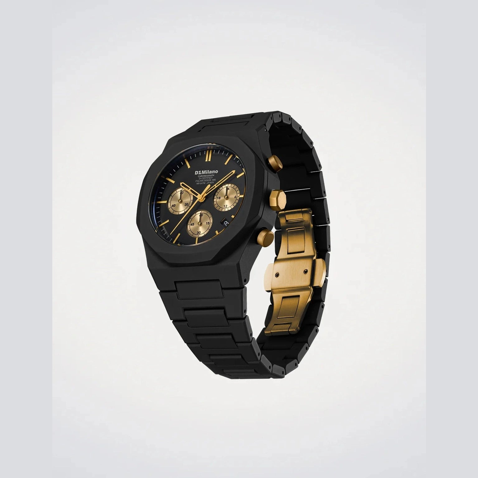 Men's Gilded Solar Watch (D1-PHBJ16)