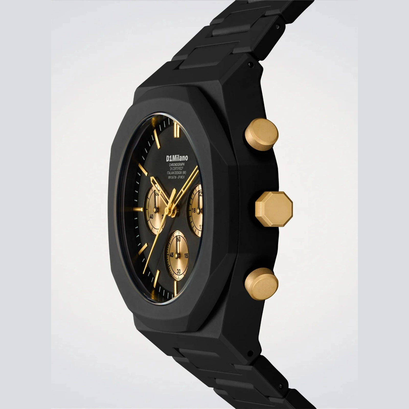 Men's Gilded Solar Watch (D1-PHBJ16)