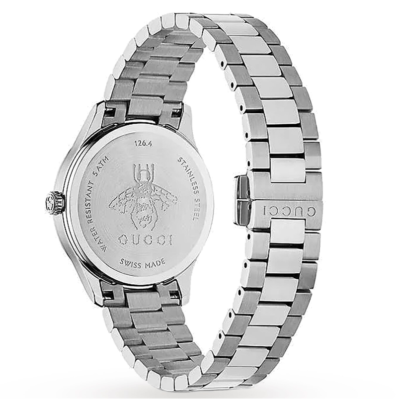 Ladies G-Timeless With Bee Motif Watch (YA1265034).