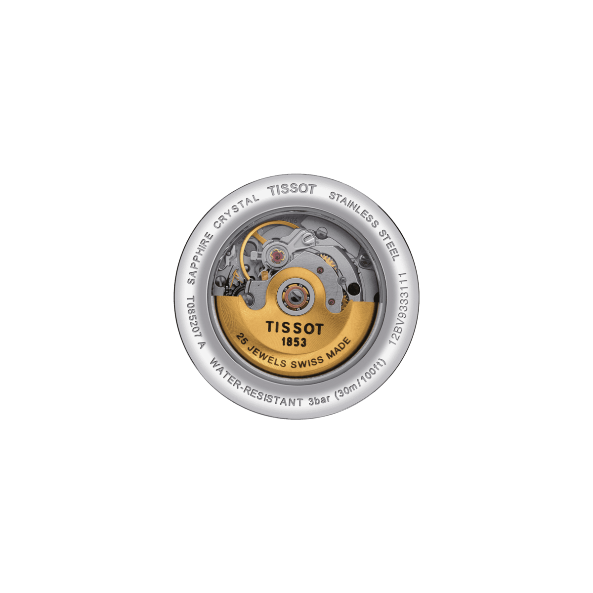 Ladies Carson Automatic Watch (T0852071101100).