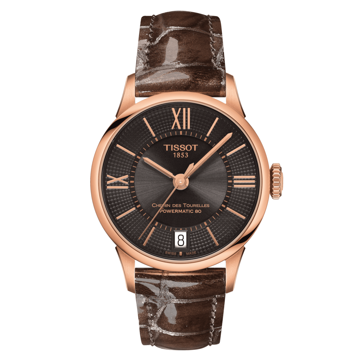Ladies Chemin des Tourelles Powermatic 80 Watch (T0992073644800).