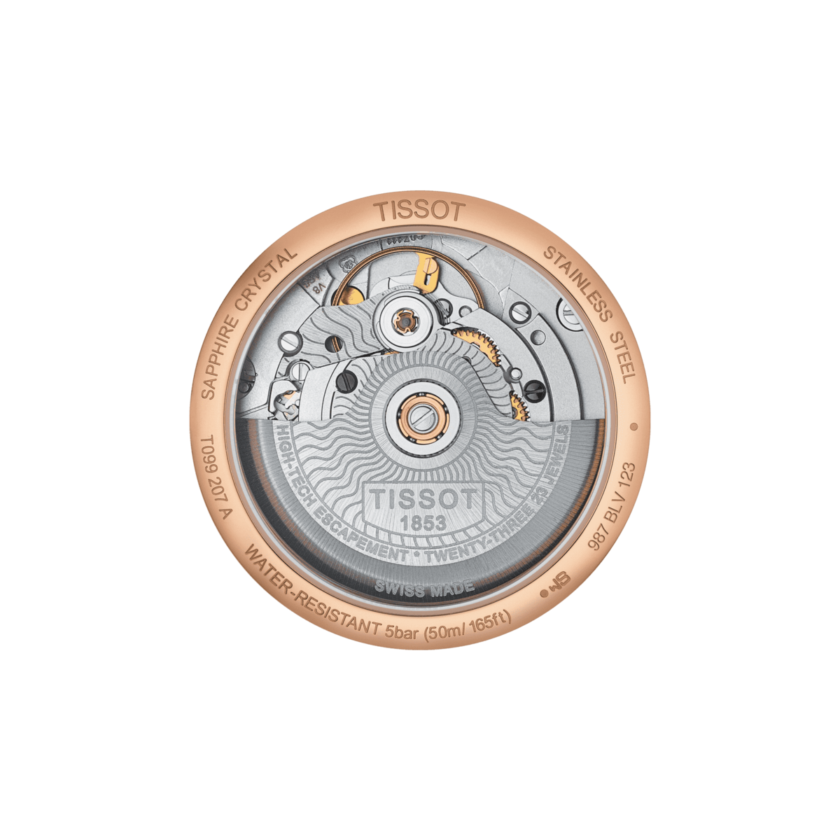 Ladies Chemin des Tourelles Powermatic 80 Watch (T0992073644800).