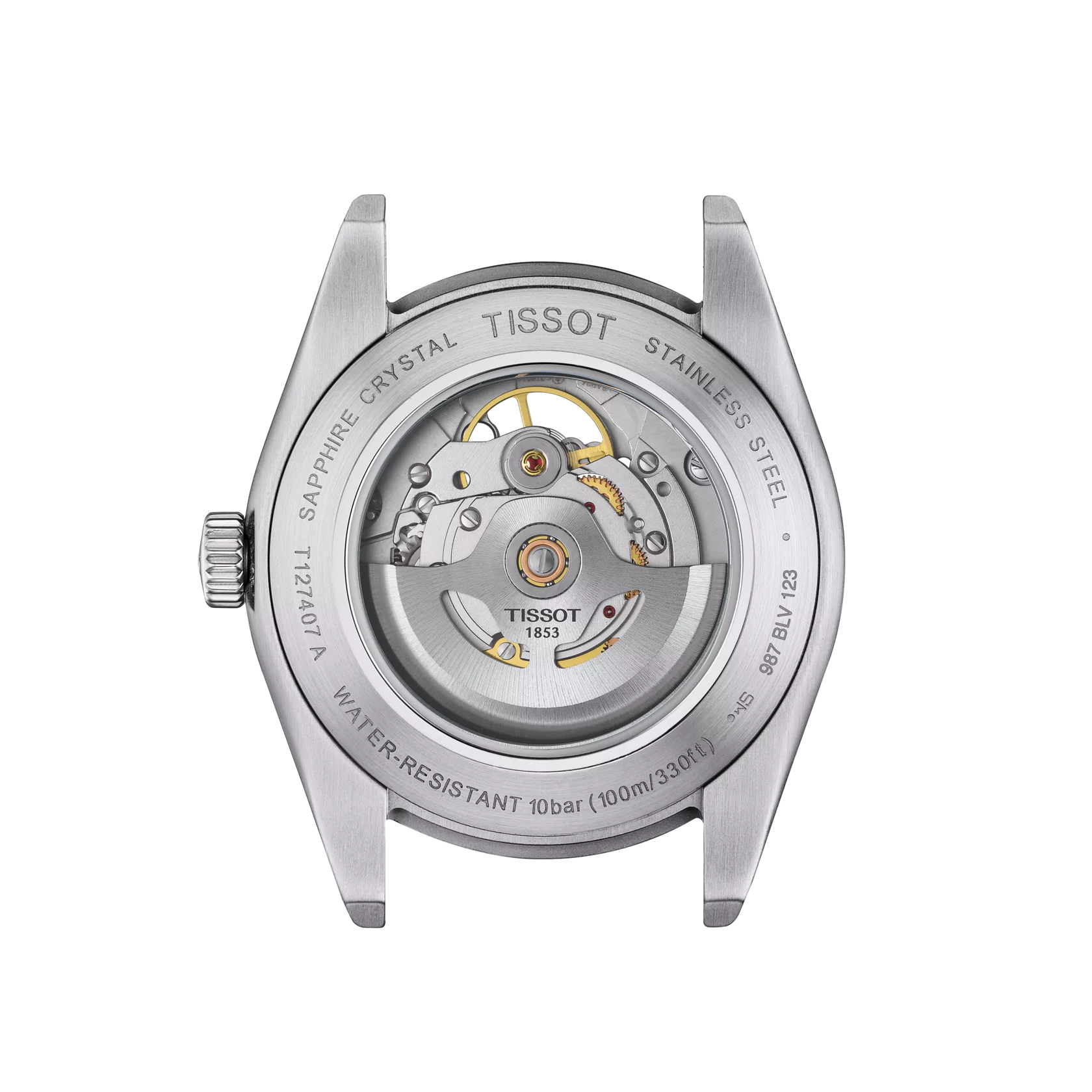 Men's Gentleman Open Heart Watch (T1274071103101)