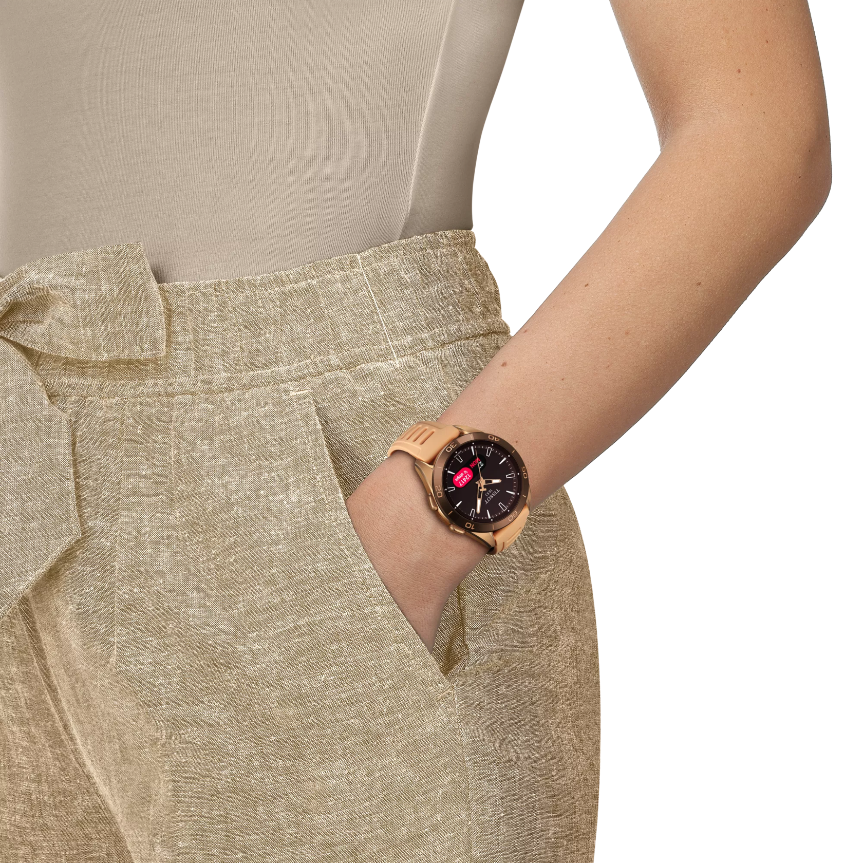 Ladies T-Touch Connect Sport Watch (T1534204705105)