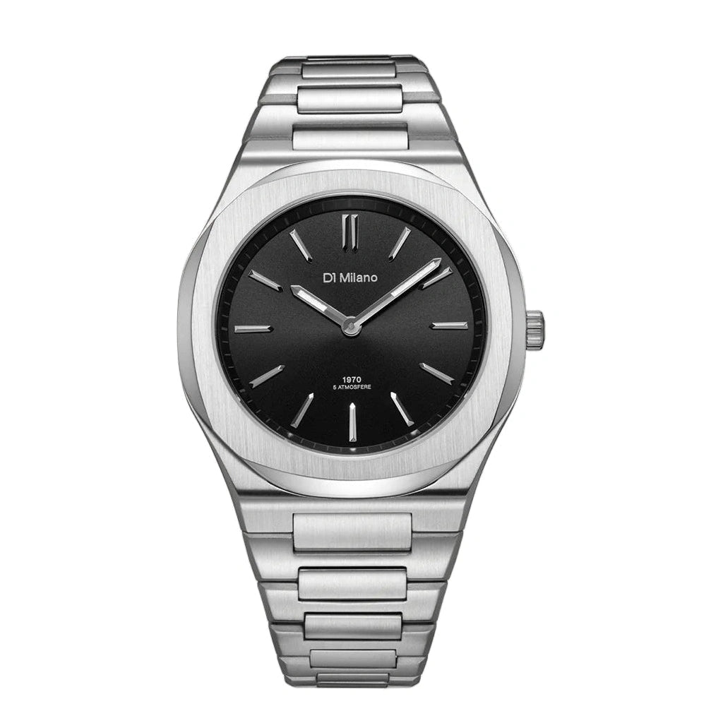 Men's Groovy Black Watch (D1-UHBJ01)