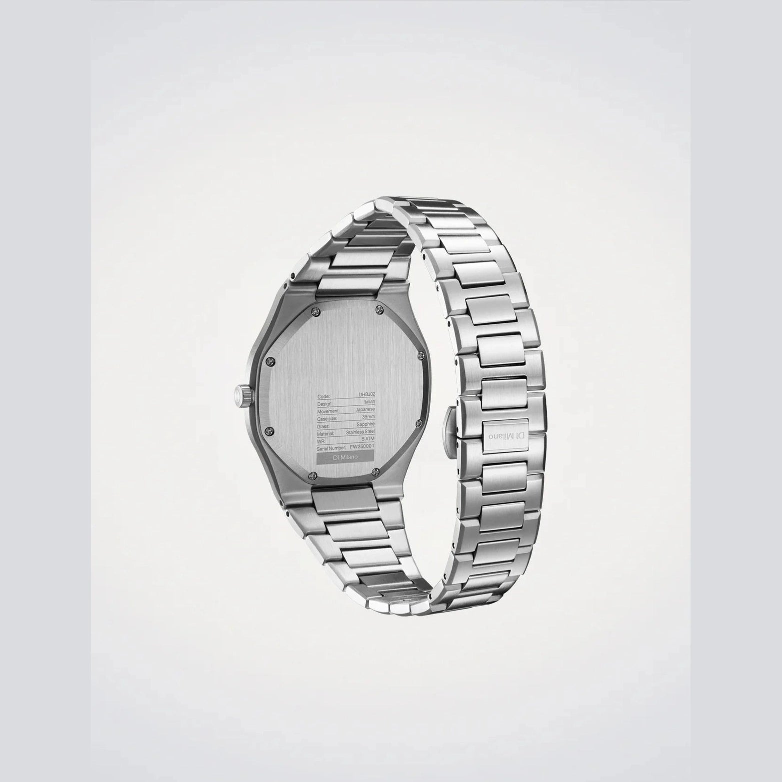 Men's Groovy Silver Watch (D1-UHBJ02)