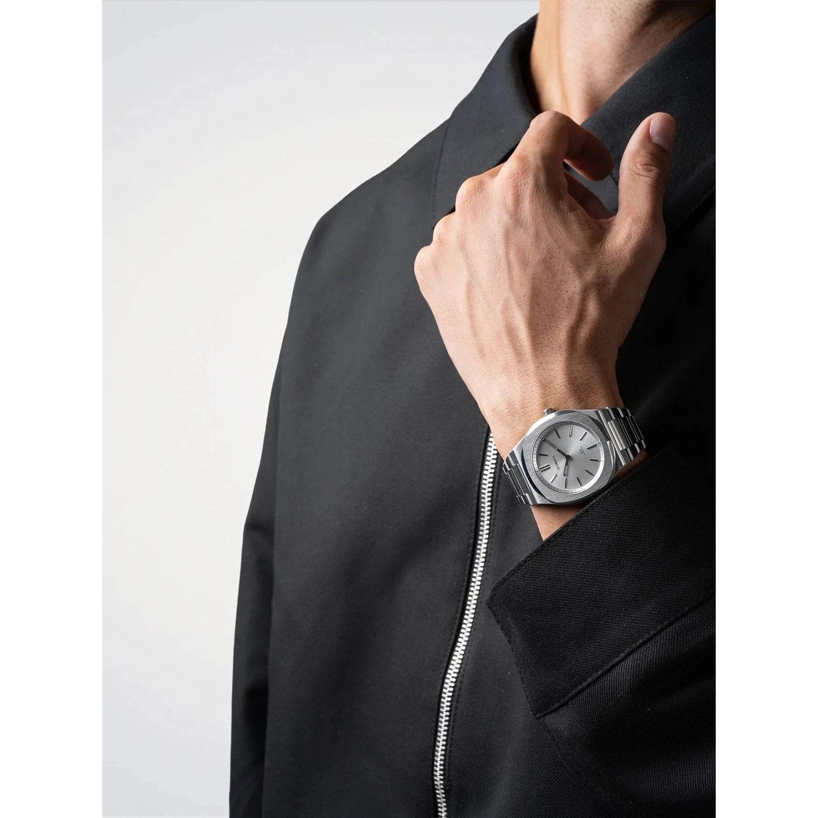 Men's Groovy Silver Watch (D1-UHBJ02)