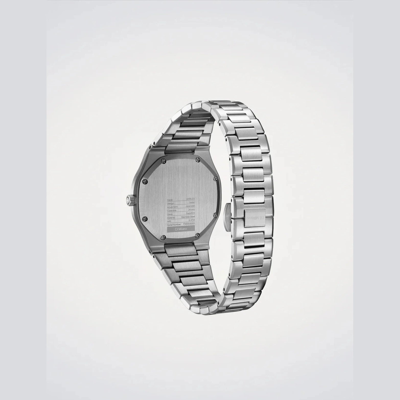Ladies Silver Mellow Watch (D1-UHBL01)