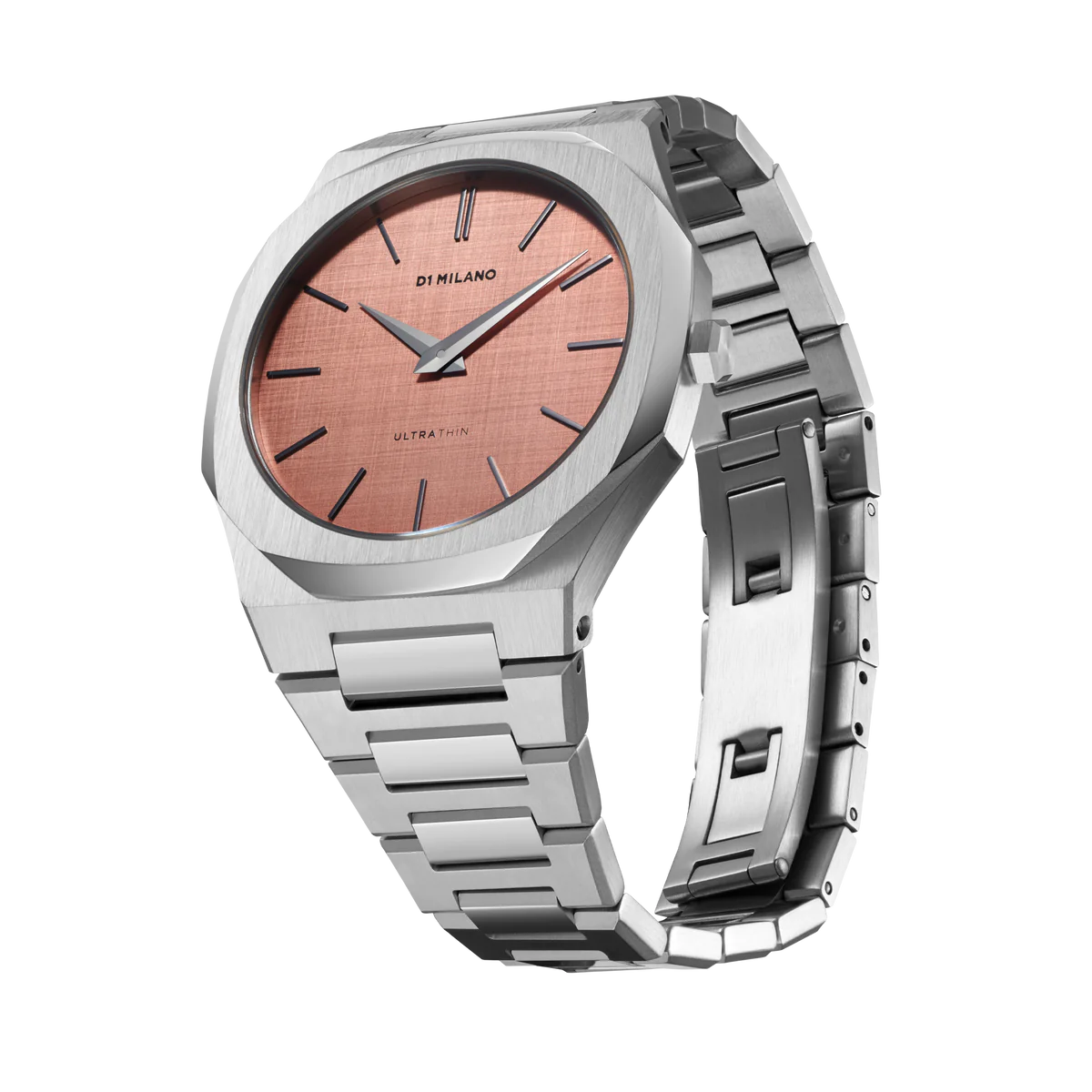 Men's Ultra Thin Salmon Watch D1-UTBJ26 D1 Milano