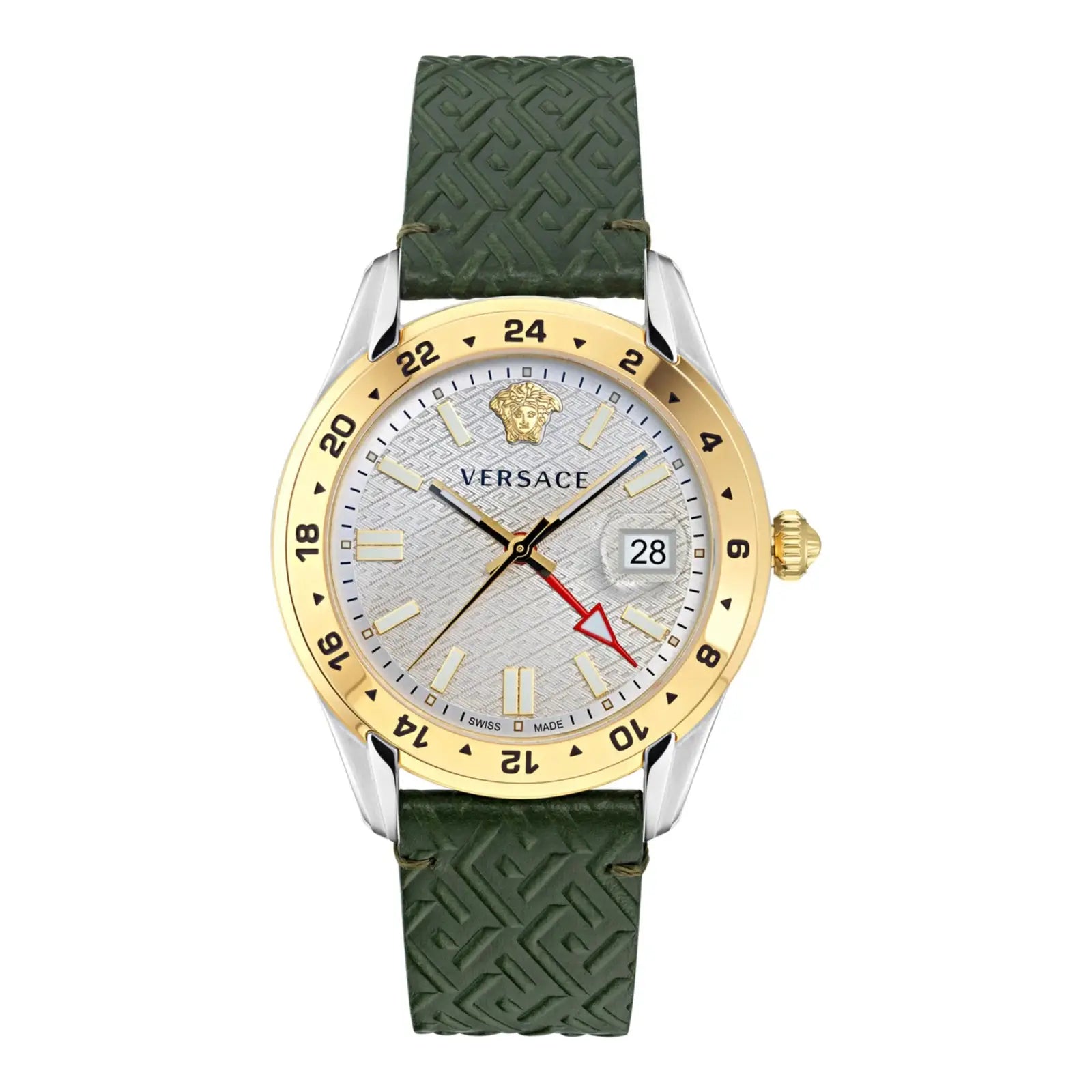 Time Men\'s (VE7C00223) Greca GMT Watch