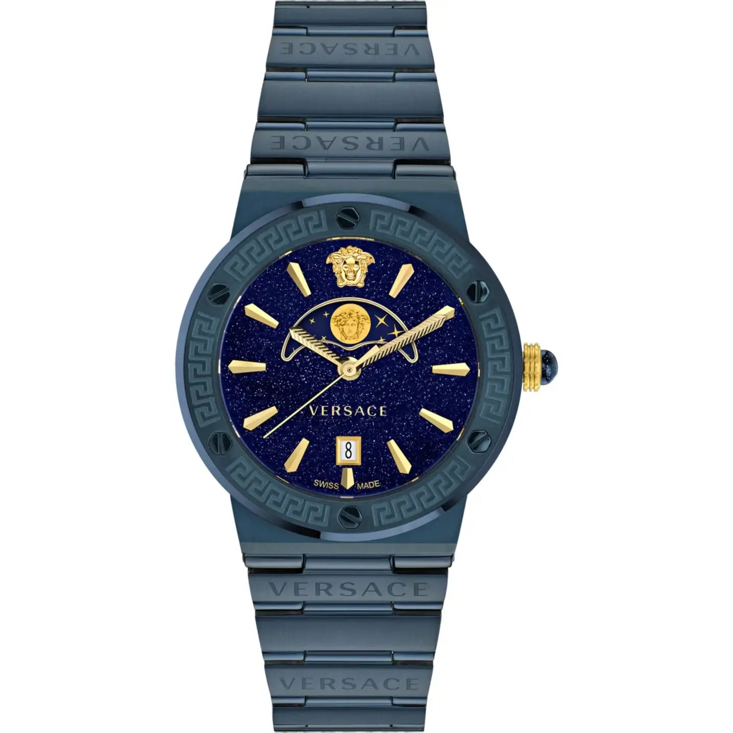 Ladies Greca Logo Moonphase Watch (VE7G00423)