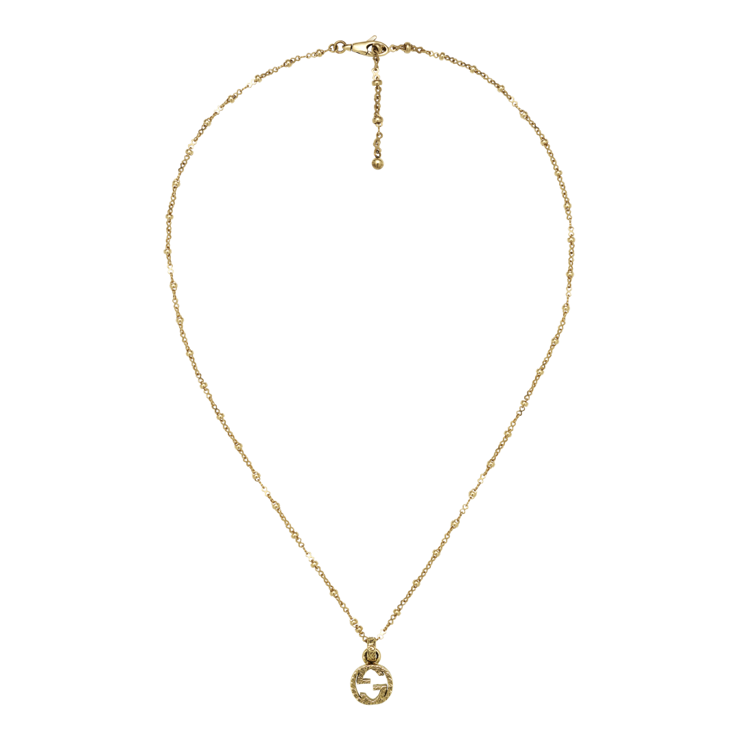 Gucci Interlocking Necklace (YBB603619001)