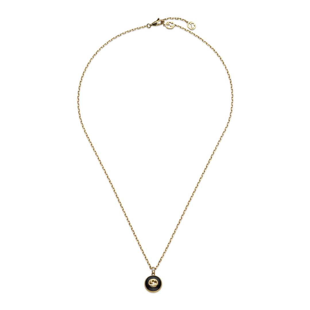 Gucci Interlocking Necklace (YBB789340001)