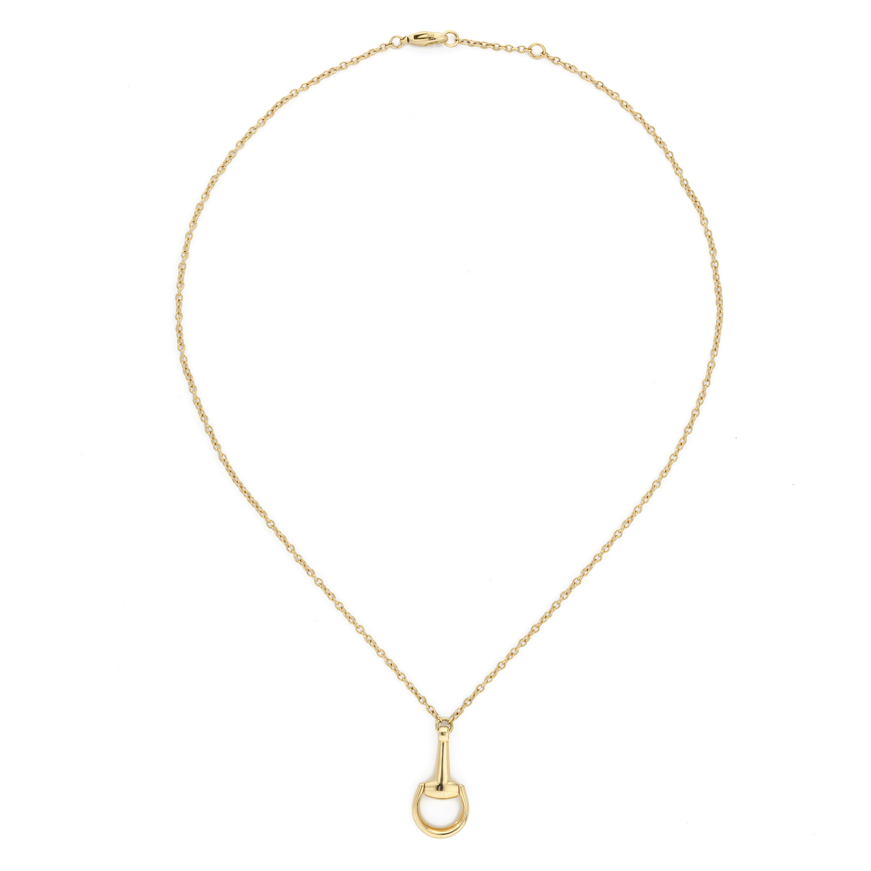Gucci Horsebit Necklace (YBB795818001)