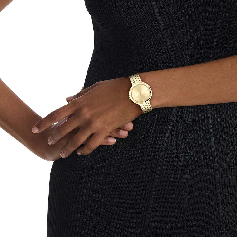 Ladies Twisted Bezel Watch (25100094)