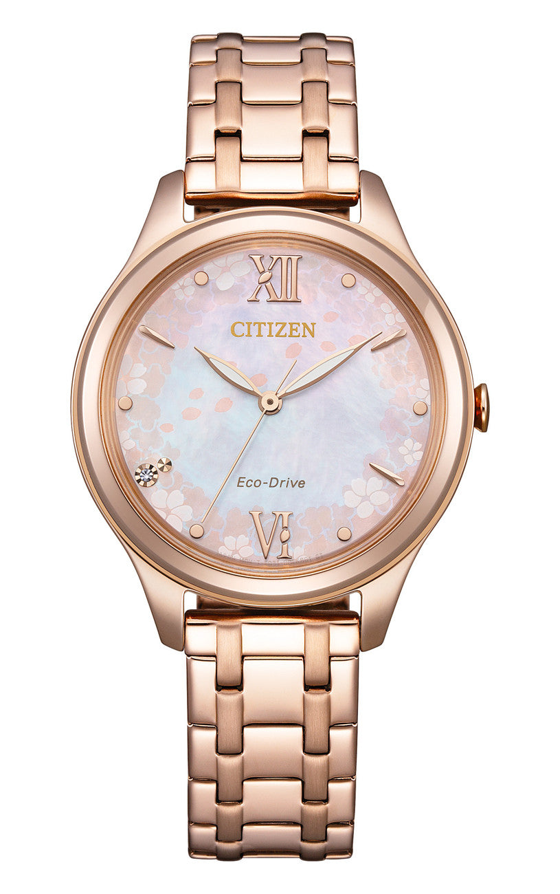 Ladies Eco-Drive Watch (EM0508-98W)