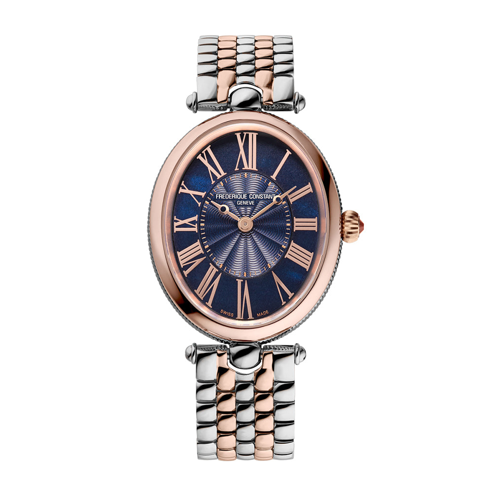 Ladies Classics Art Deco Oval Watch FC-200NMPW2V2B Frederique Constant
