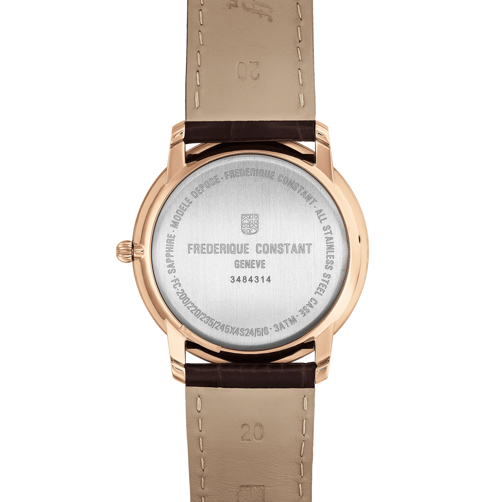 Men's Slimline Small Seconds Watch FC-235M4S4 Frederique Constant