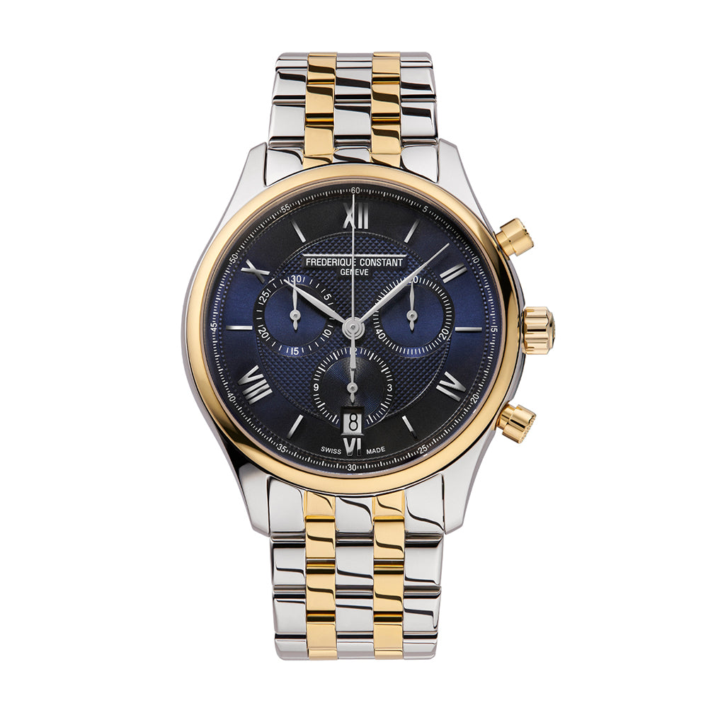 Men's Classics Chronograph Watch FC-292MNB5B3B Frederique Constant