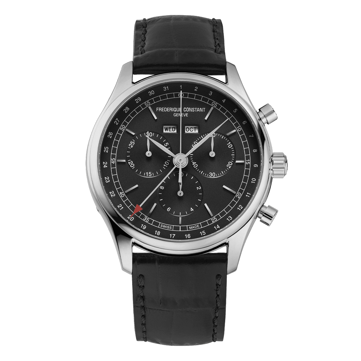 Men's Classics Chronograph Triple Calendar Watch FC-296DG5B6 Frederique Constant