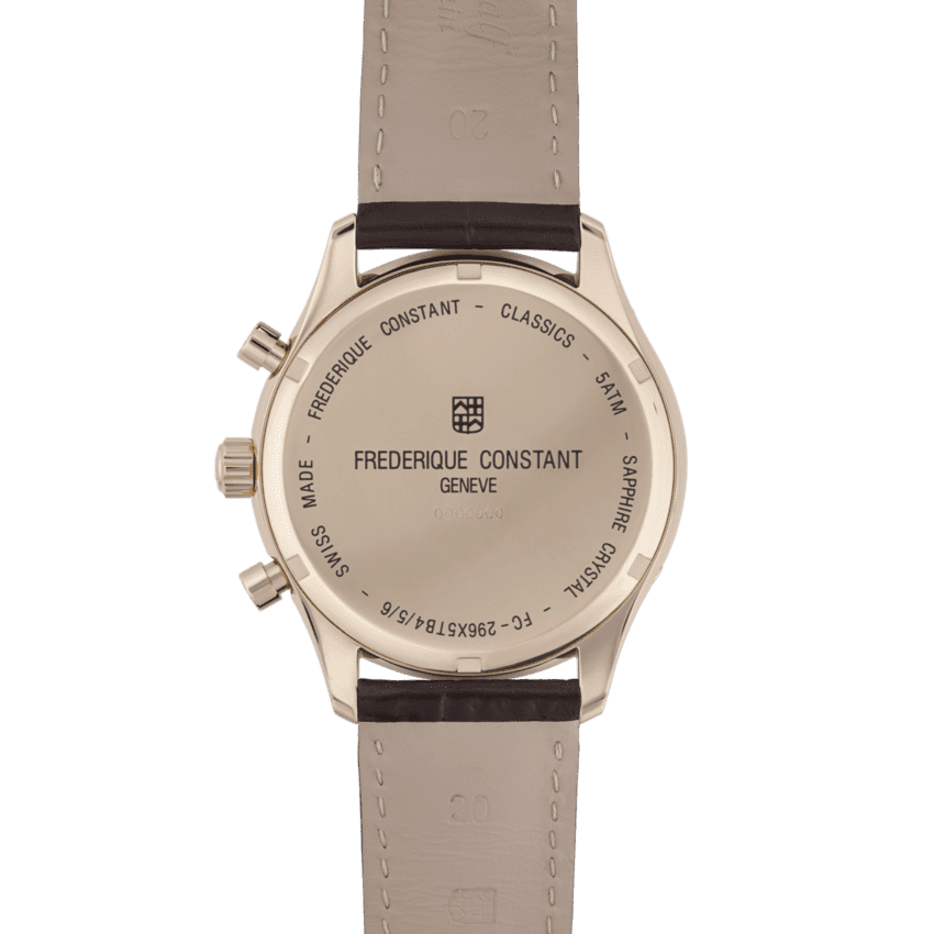 Men's Classics Chronograph Triple Calendar Watch FC-296SW5B4 Frederique Constant