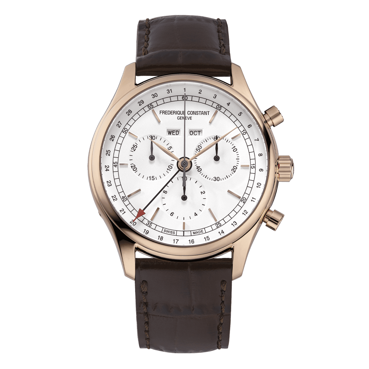 Men's Classics Chronograph Triple Calendar Watch FC-296SW5B4 Frederique Constant